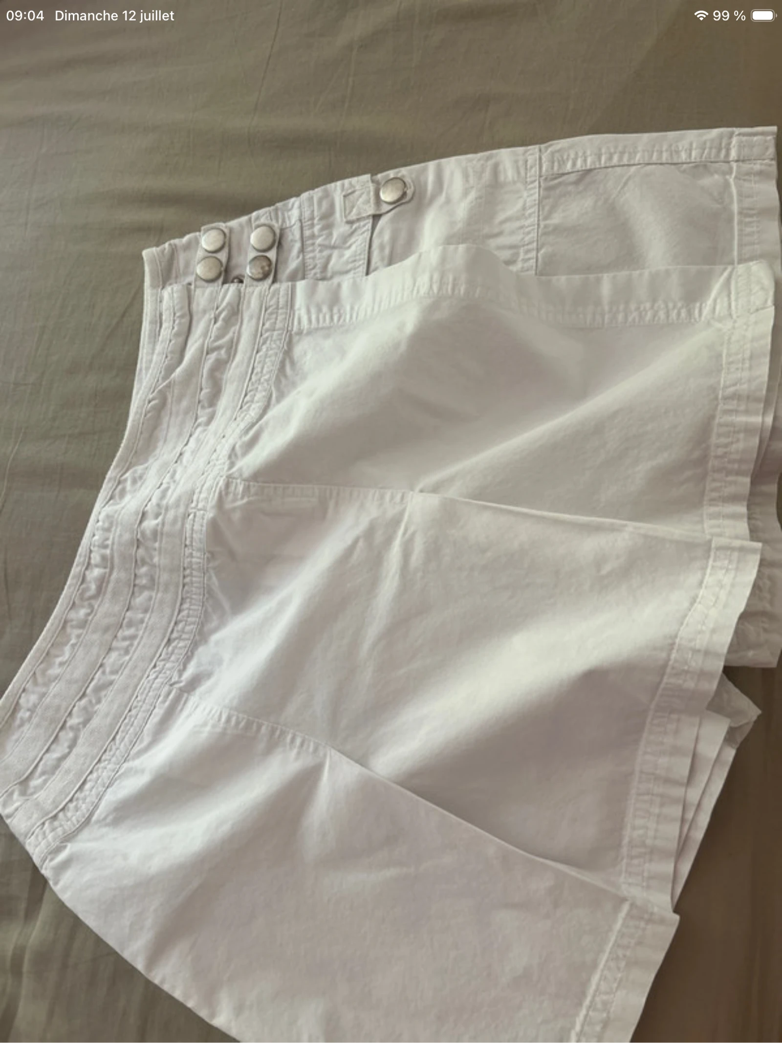 JUPE SHORT BLANCA CAMAÏEU 💕💕 – photo 8